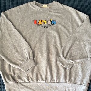 Levi's oversized sweat size small